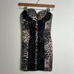 Victoria's Secret Leopard Print Power Figure Shaping Slip size 36C